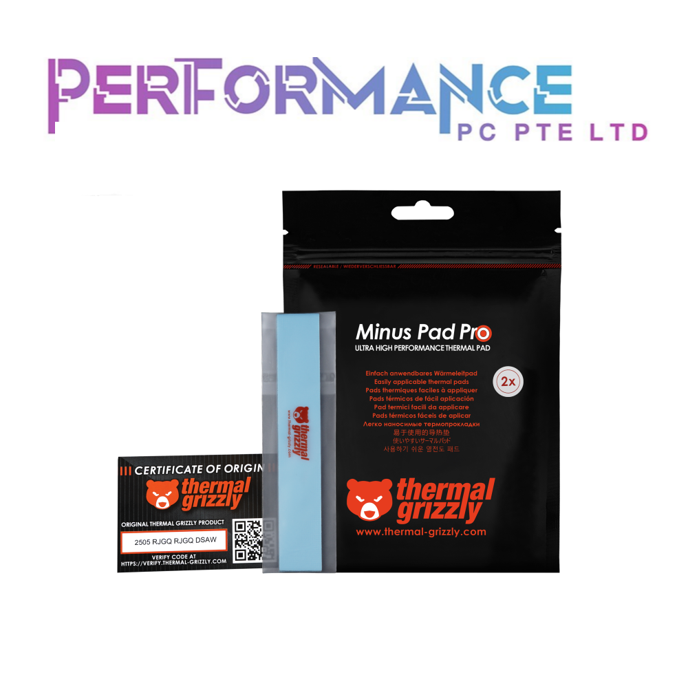 THERMAL GRIZZLY MINUS PAD PRO (7 DAYS WARRANTY BY TECH DYNAMIC PTE LTD)