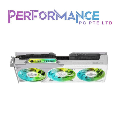 ASRock Intel Arc B580 / B 580 Steel Legend 12GB OC White Graphic card ( 3 YEARS warranty by Tech Dynamic Pte Ltd )
