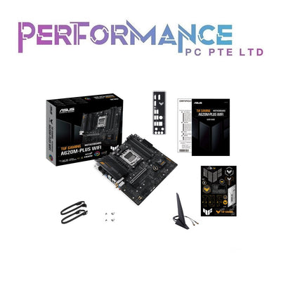 ASUS TUF GAMING A 620 M A620 M A620M-PLUS WIFI AMD Socket AM5 AMD Ryzen 7000 ( 3 Years warranty with Avertek )