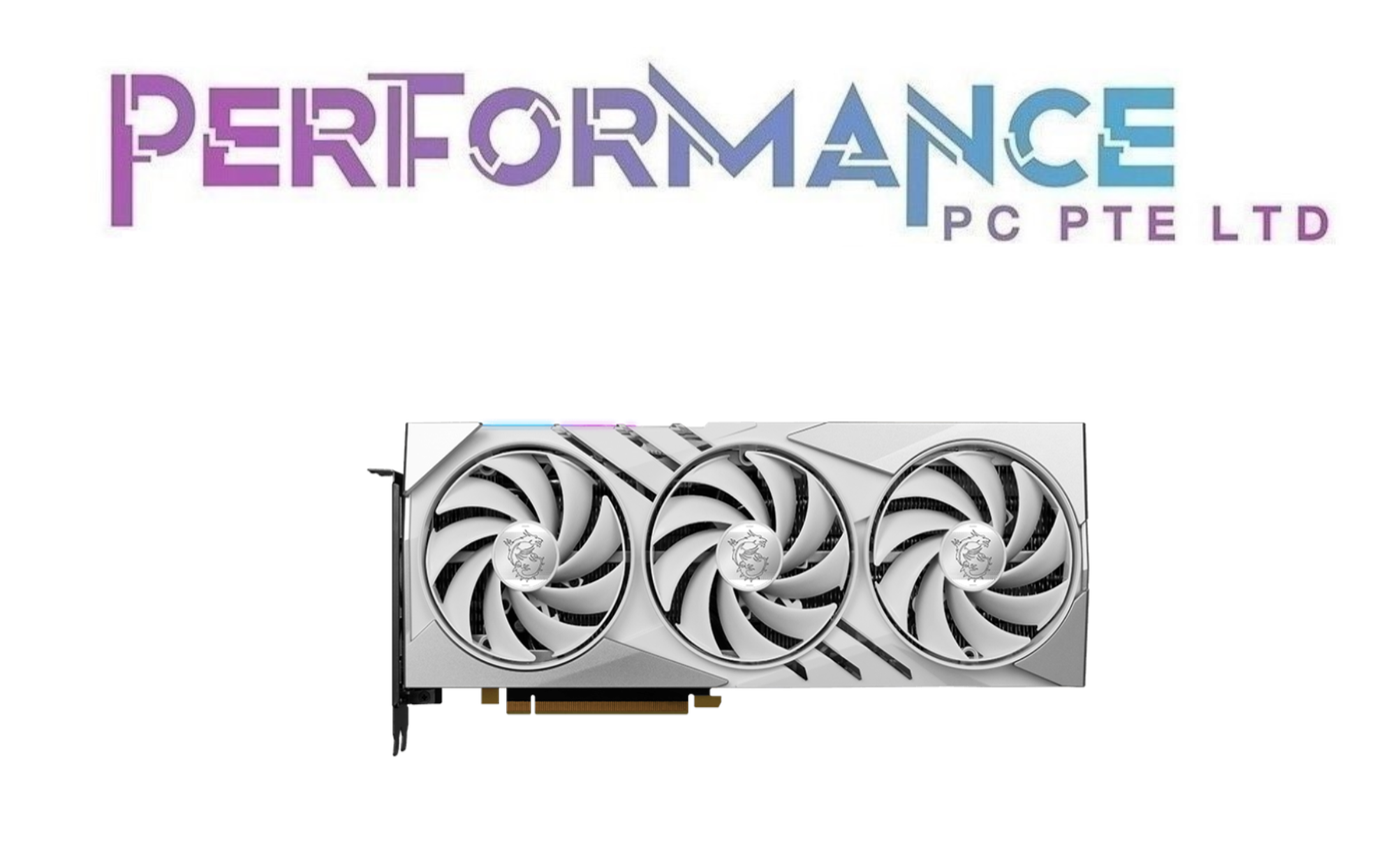 MSI GeForce RTX 4070 Ti GAMING X SLIM WHITE 12G GDDR6X (3 YEARS WARRANTY BY CORBELL TECHNOLOGY PTE LTD)