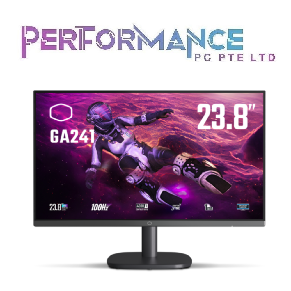 COOLERMASTER GA241 GA 241 FHD 100Z GAMING MONITOR (3 YEARS WARRANTY BY BAN LEONG TECHNOLOGY PTE LTD)