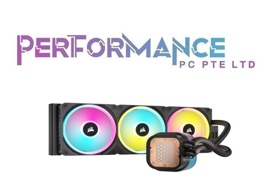 CORSAIR ICUE H150I RGB LIQUID CPU COOLER (5 YEARS WARRANTY BY CONVERGENT SYSTEMS PTE LTD)