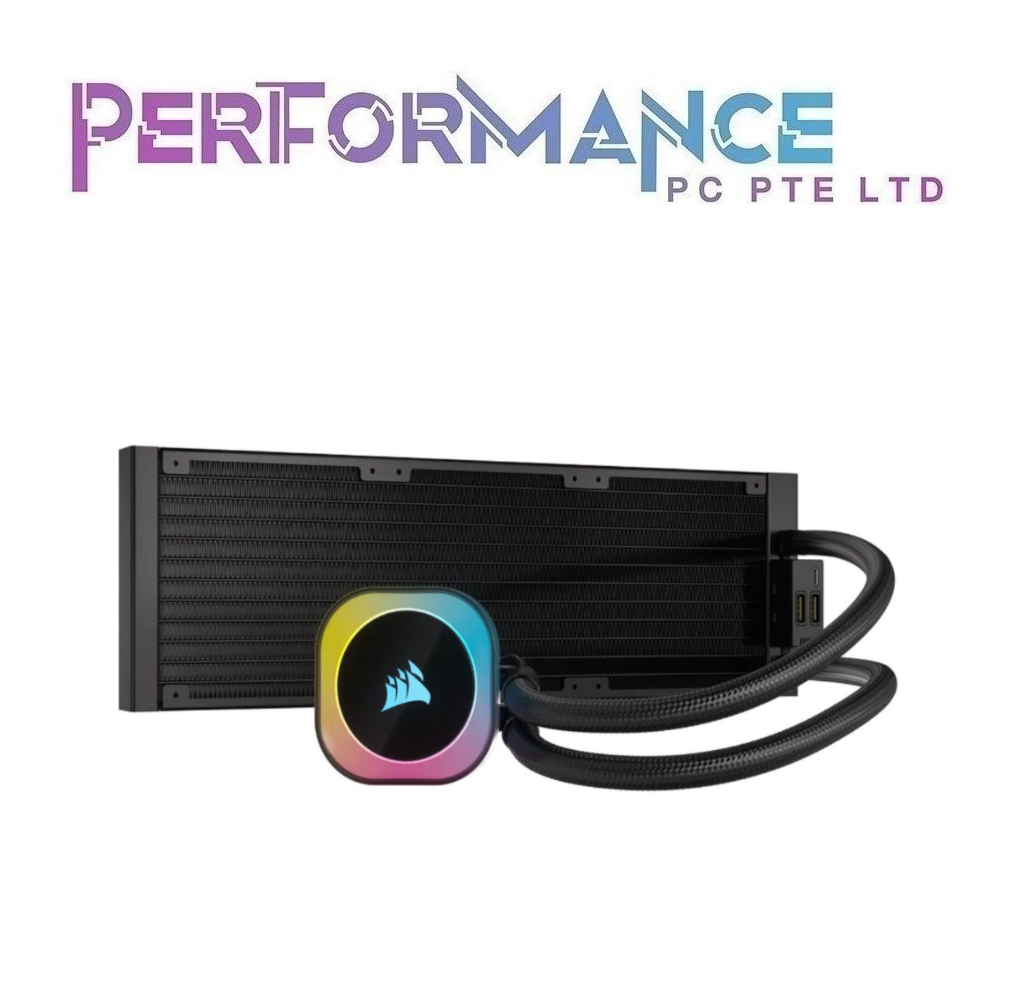 CORSAIR ICUE H150I RGB LIQUID CPU COOLER (5 YEARS WARRANTY BY CONVERGENT SYSTEMS PTE LTD)