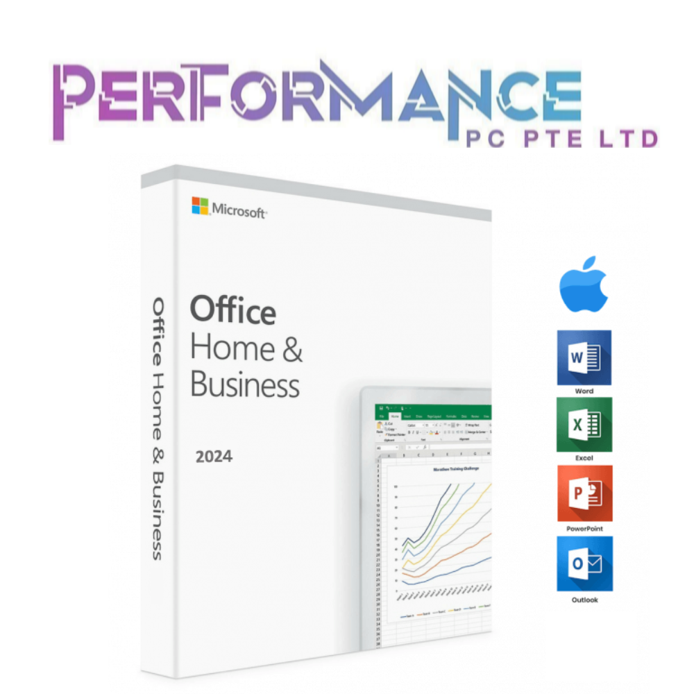 Microsoft Office Home and Business 2024 Win/Mac English (T5D-03509) 100% Local Stock - Classic Office apps (Word, PowerPoint, Excel, Outlook, OneNote)