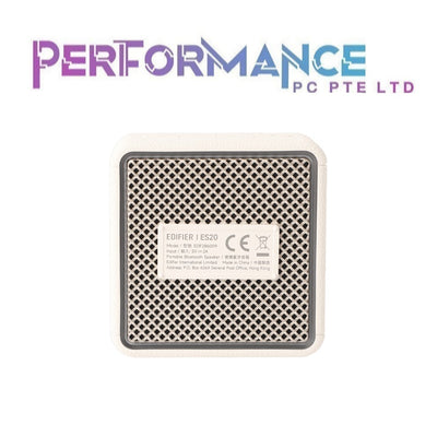 EDIFIER ES20 PORTABLE MINI BLUETOOTH SPEAKER BLACK/WHITE (1 YEAR WARRANTY BY BAN LEONG TECHNOLOGIES PTE LTD)