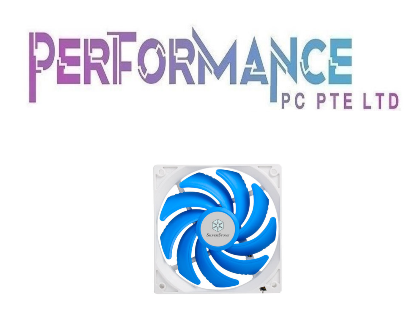 SILVERSTONE 120 - 25cm FAN WHITE FRAME COOLING FAN