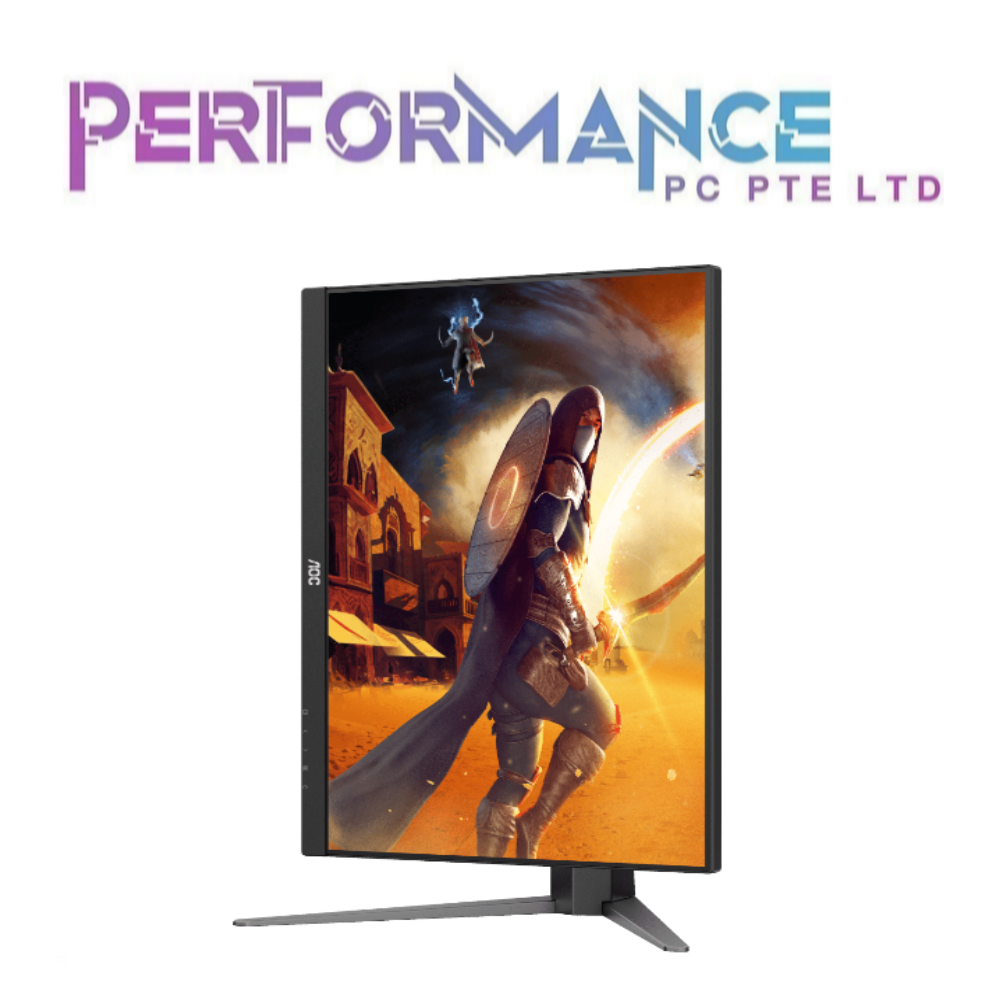 AOC Q27G4 27"/QHD/Fast IPS/180Hz/1ms(MPRT)/1ms(GtG)/AdaptiveSync/HDR400/Adjustable Stand (3 YEARS WARRANTY BY CORBELL TECHNOLOGY PTE LTD)