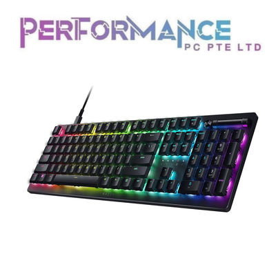 Razer DeathStalker V2 Pro - Wireless Low Profile Optical Gaming Keyboard (Linear Red Switch)(Clicky Purple Switch) - Black / White (1 YEAR WARRANTY BY BAN LEONG TECHNOLOGY PTE LTD)