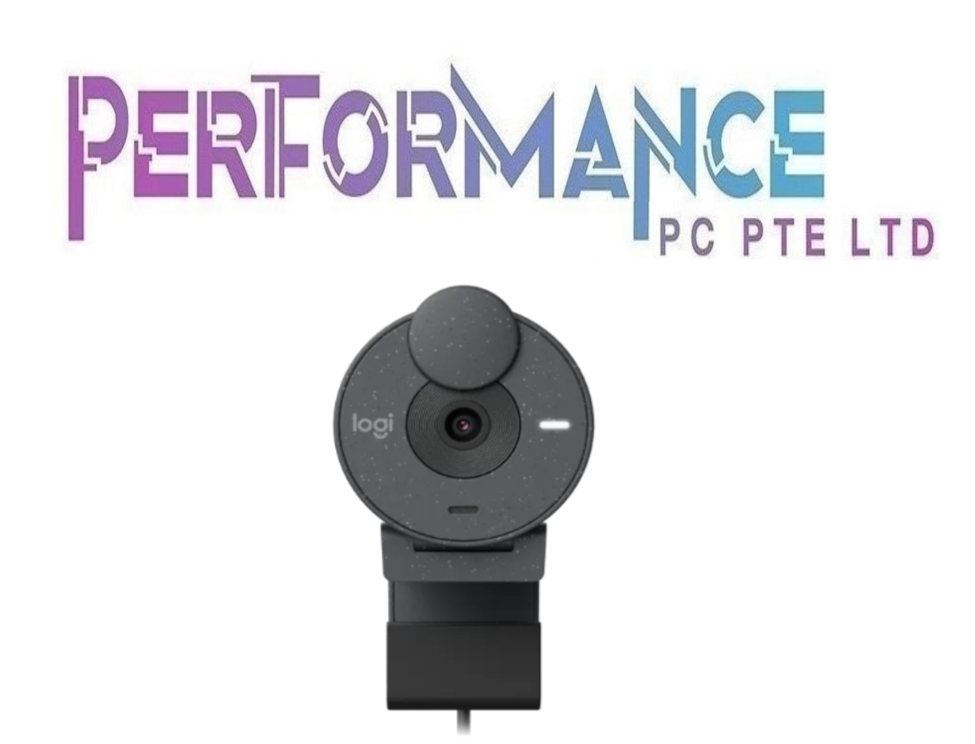 LOGITECH LOGITECH BRIO 305 Full HD webcam with auto light correction, noise-reducing mic, and USB-C connectivity (3 YEARS WARRANTY BY BAN LEONG TECHNOLOGIES PTE LTD)