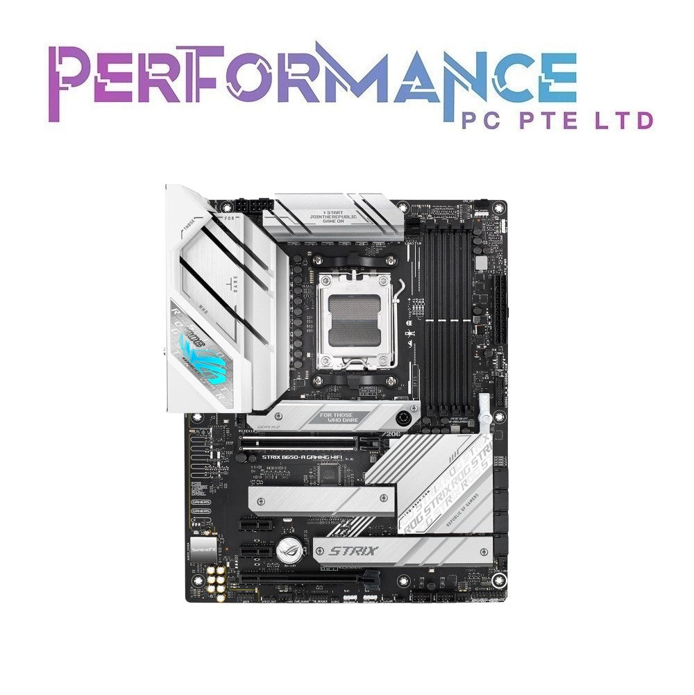 ASUS ROG STRIX B650-A B650 A B 650A B650A GAMING WIFI AMD Socket AM5 for AMD Ryzen 7000 Series Desktop Processors (3 Years Warranty With Avertek Pte Ltd )