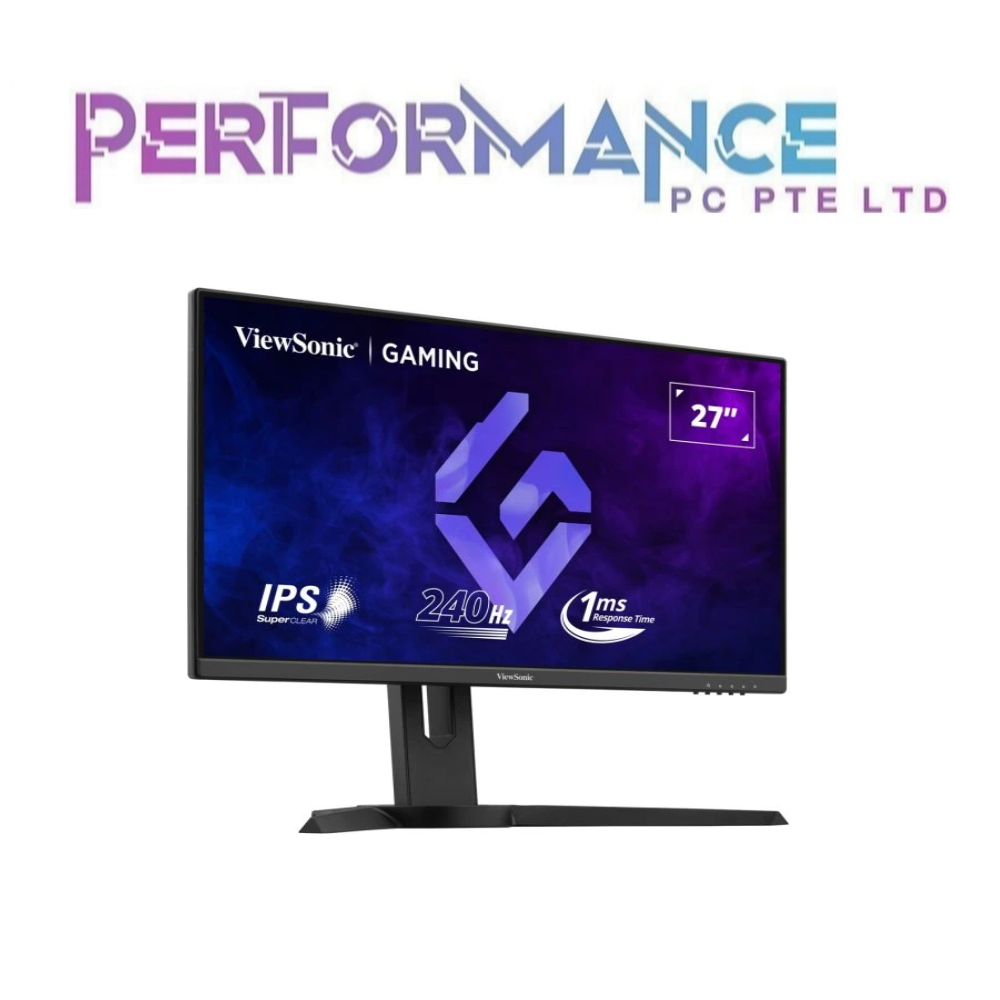 VIEWSONIC XG2709A 27” 240Hz GAMING MONITOR (3 YEARS WARRANTY BY KAIRA TECHNOLOGIES)