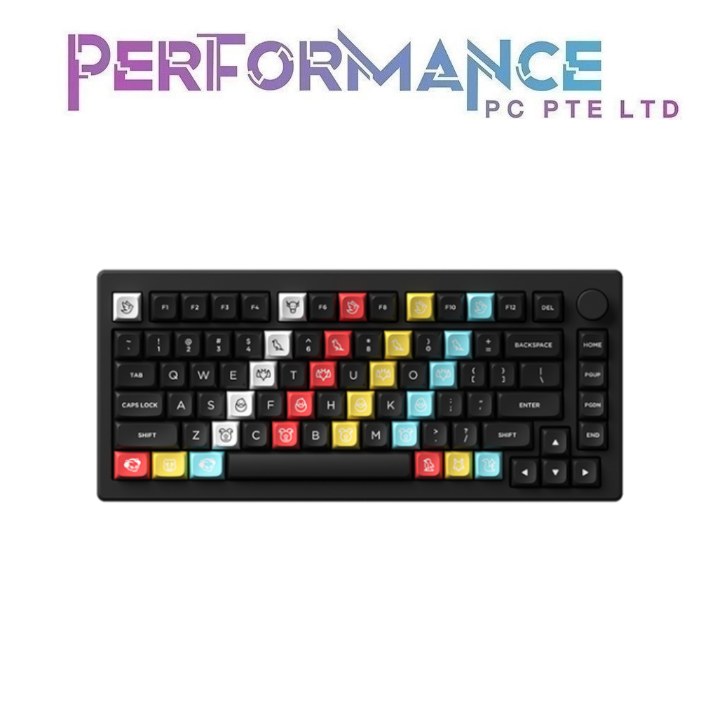 AKKO Keycap - WOB Building Blocks MDA 282pcs (1 YEARS WARRANTY BY TECH DYNAMIC PTE LTD)