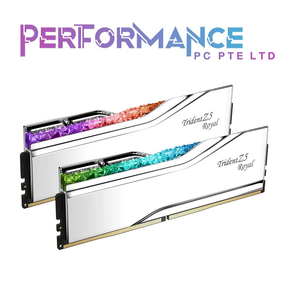 G.SKILL TRIDENT Z5 NEO ROYAL *AMD EXPO* (SILVER RAM) (LIMITED LIFETIME WARRANTY BY CORBELL TECHNOLOGY PTE LTD)