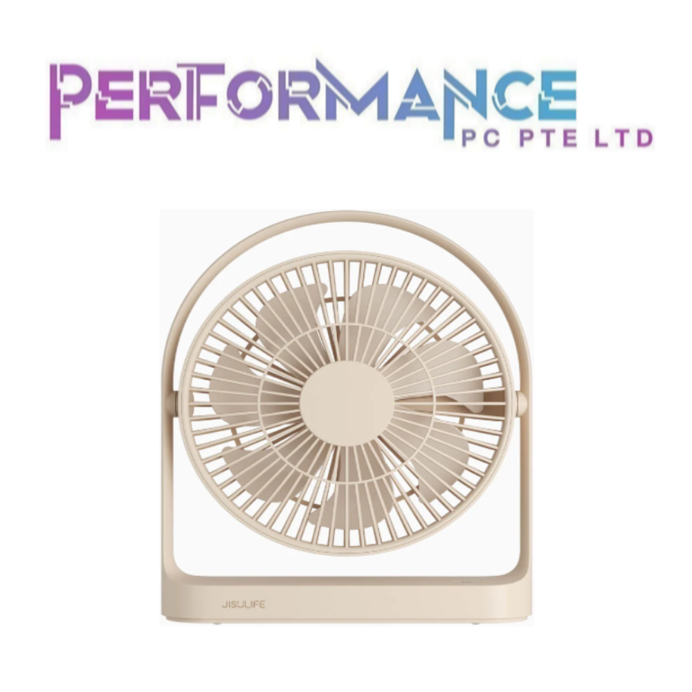 (Pre-Order) JisuLife TableFan Life5 plus(8000mAh) (Large Version of FA19) - Gray / Brown