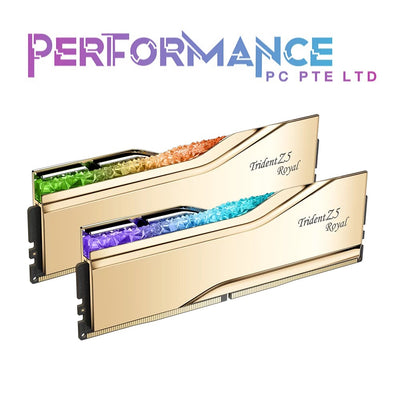 G.SKILL TRIDENT Z5 ROYAL *INTEL XMP* (GOLD RAM) (LIMITED LIFETIME WARRANTY BY CORBELL TECHNOLOGY PTE LTD)