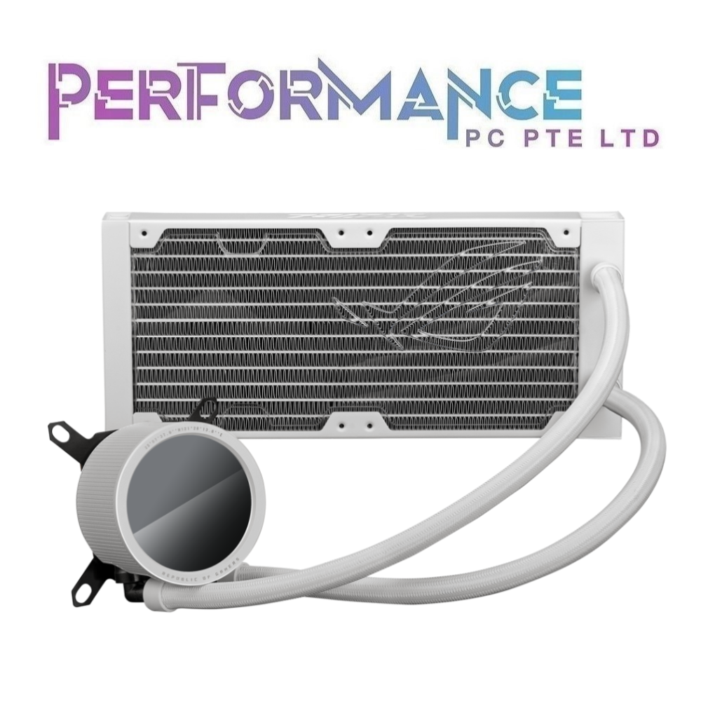 Asus ROG Ryuo III 240 white edition all-in-one liquid CPU cooler (6 YEARS WARRANTY BY BAN LEONG TECHNOLOGIES PTE LTD)