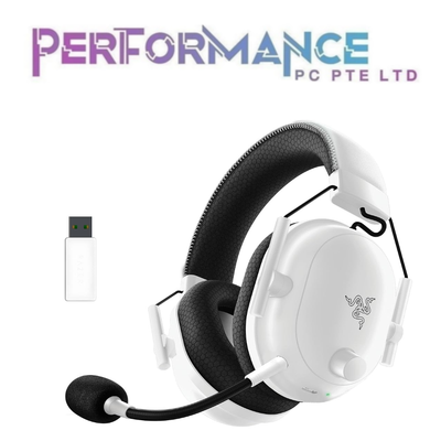 Razer BlackShark V2 Pro (2023) - Wireless Gaming Headset - FRML Packaging - Black / White Edition (2 YEARS WARRANTY BY BAN LEONG TECHNOLOGY PTE LTD)