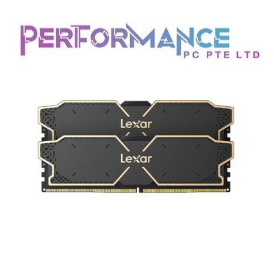 LEXAR THOR RGB DDR5-6000CL38 2x16GB BLACK (LIMITED LIFETIME WARRANTY BY TECH DYNAMIC PTE LTD)