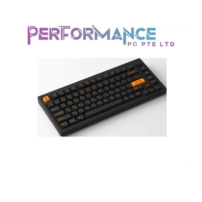 AKKO Keyboard - MOD007 PC Orange on Black + Akko Piano (1 YEAR WARRANTY APPLIED)