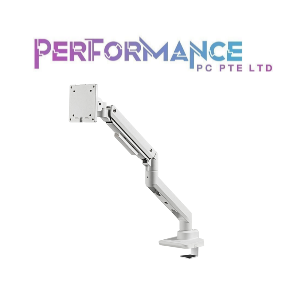 SILVERSTONE ARM14 MONITOR ARM BLACK/WHITE (1 YEARS WARRANTY BY AVERTEK ENTERPRISES PTE LTD)