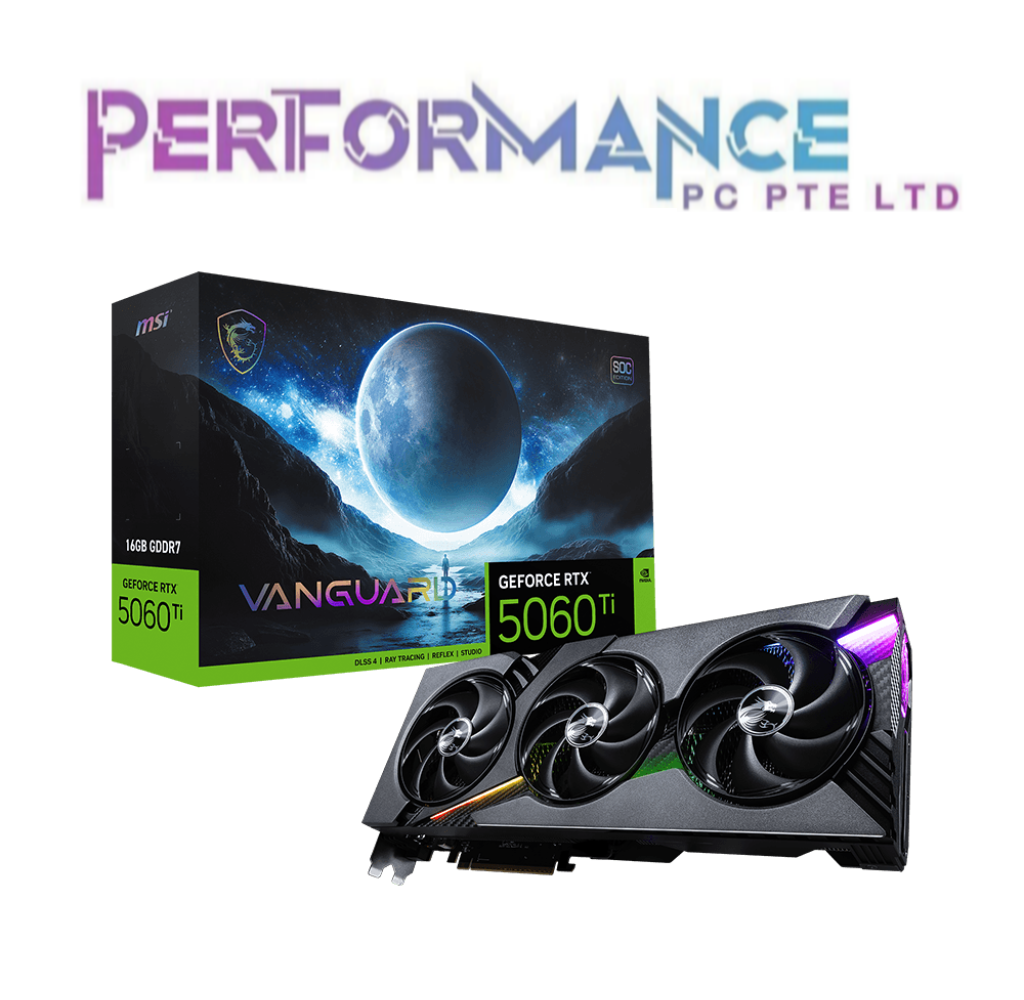 GeForce RTX™ 5060 Ti 16G VANGUARD SOC GRAPHICS CARD (3 YEARS WARRANTY BY CORBELL TECHNOLOGY)