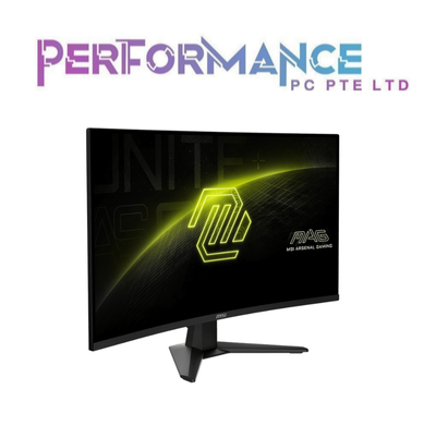 MSI MAG 32C6X 31.5"/FHD/Curved 1500R/VA/250Hz 1920 x 1080 (FHD) Gaming Monitor (3 YEARS WARRANTY BY CORBELL TECHNOLOGY PTE LTD)