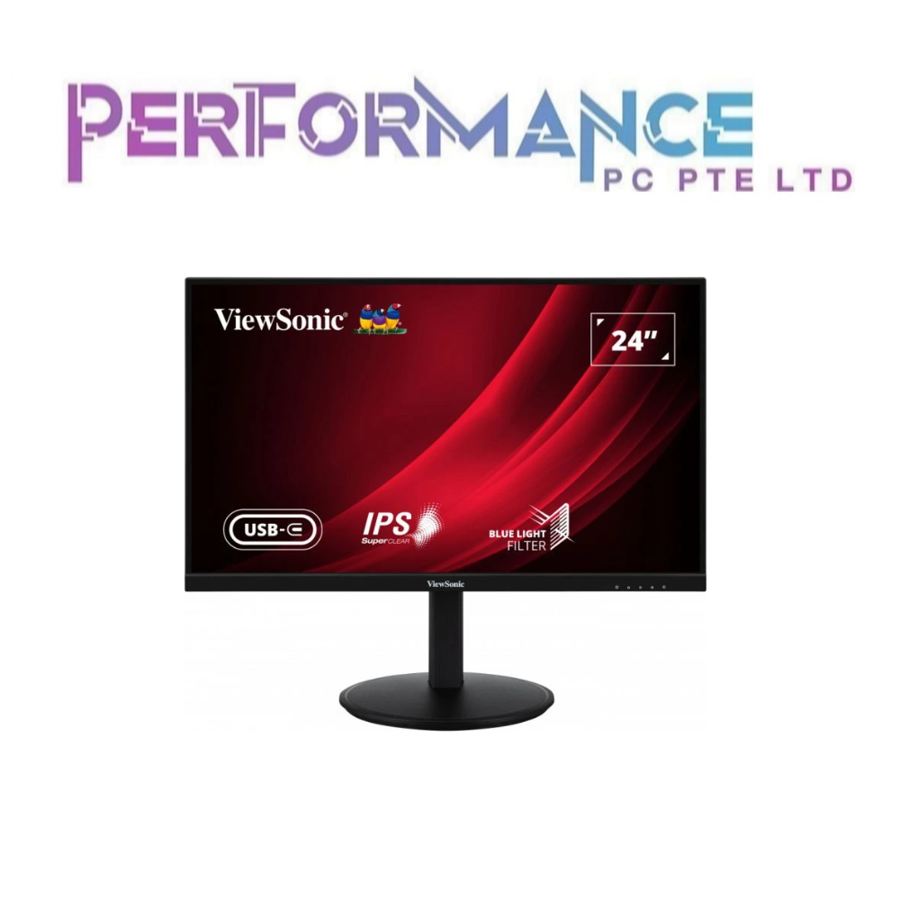 VG2409-MHU 24” Full HD USB-C MONITOR WITH DUAL SPEAKERS SUPERCLEAR® IPS PANEL (3 YEARS WARRANTY BY KAIRA TECHNOLOGIES)