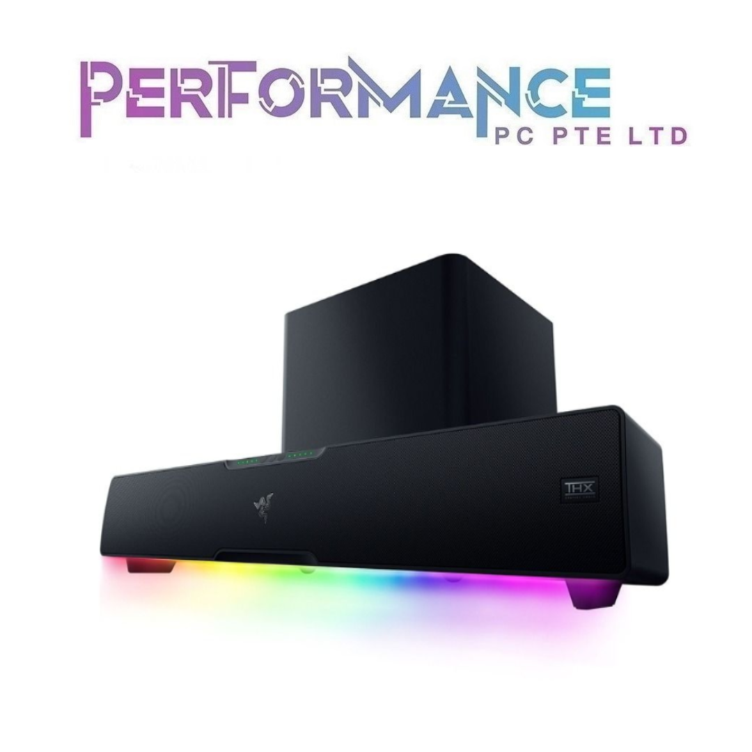 Razer Leviathan V2 Pro - AI-Powered Beamforming PC Gaming Soundbar with Subwoofer  (2 YEARS WARRANTY BY BAN LEONG TECHNOLOGY PTE LTD)