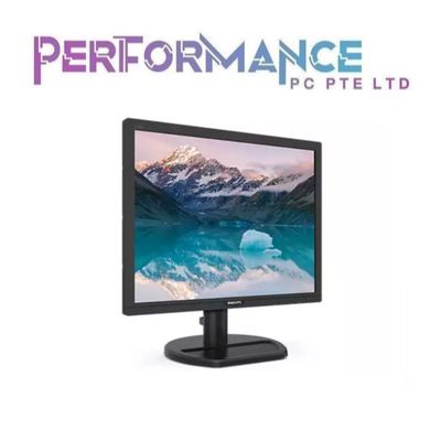 PHILIPS 170S9 17 square Monitor VGA/DVI-D/Low Blue Mode /Flicker-free technology/Smart Image (1 YEARS WARRANTY BY CORBELL TECHNOLOGY PTE LTD)