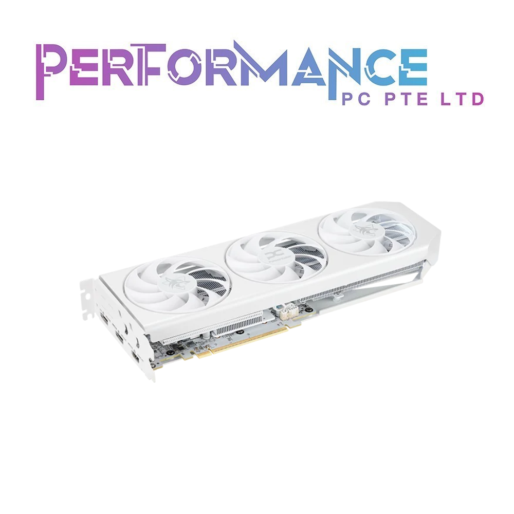 POWERCOLOR HELLHOUND RADEON BLACK/WHITE RX 9060 XT OC 8GB / 16GB GDDR6 (3YEARS WARRANTY BY BAN LEONG TECHNOLOGIES PTE LTD)