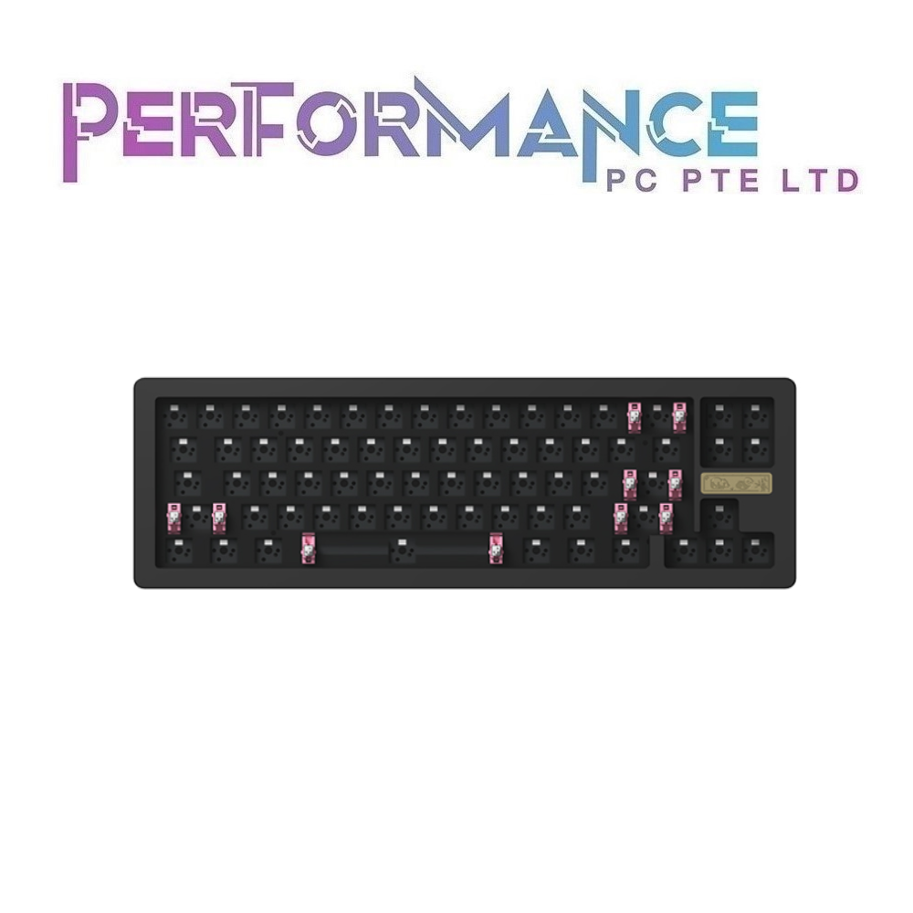 AKKO AKKO Barebones - ACR Pro 68 S Black (1 YEARS WARRANTY BY TECH DYNAMIC PTE LTD)