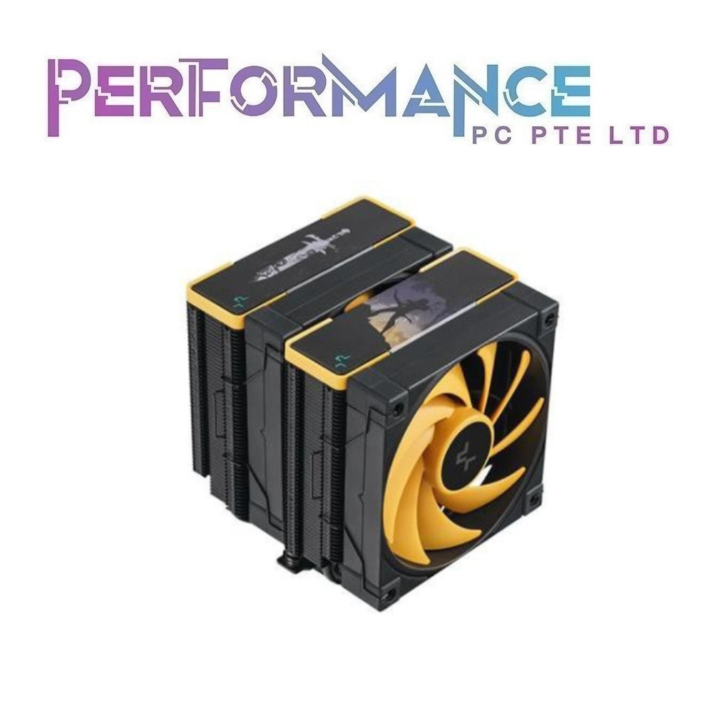 Deepcool AK620 Hardcore Powerful Cooling Quiet Gaming Fan ZERO DARK ZORIA (3 YEARS WARRANTY BY TECH DYNAMIC PTE LTD)