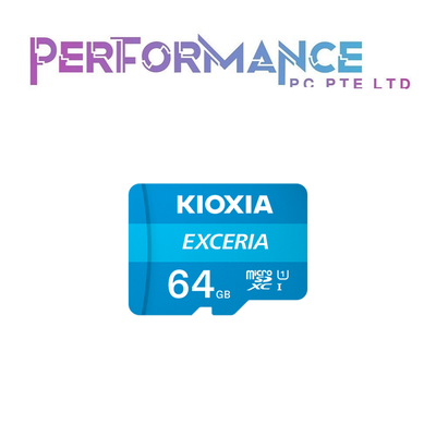 KIOXIA Exceria CL10 microSD Card UHS I(128GB/256GB/512GB) 4K Video V30 U3 Class10 A1(5 YEARS WARRANTY BY KIOXIA PTE LTD)