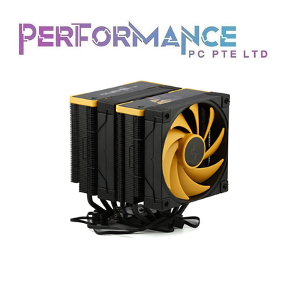 Deepcool AK620 Hardcore Powerful Cooling Quiet Gaming Fan ZERO DARK ZORIA (3 YEARS WARRANTY BY TECH DYNAMIC PTE LTD)