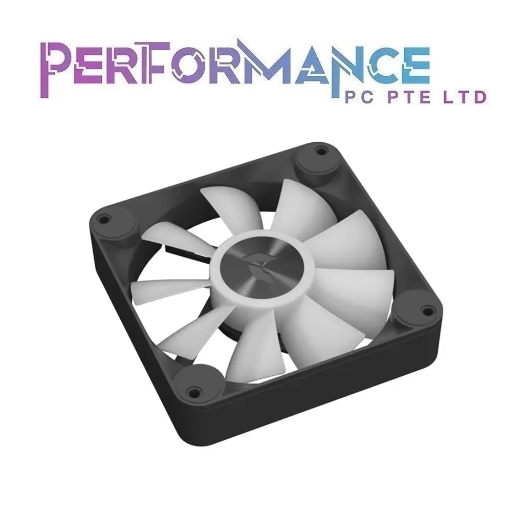 APNX FP1-120 PWM CASING FAN ARGB Black/WHITE/30mm FRAME WIDTH(2 YEAR WARANTY BY CORBELL TECHNOLOGY PTE LTD)