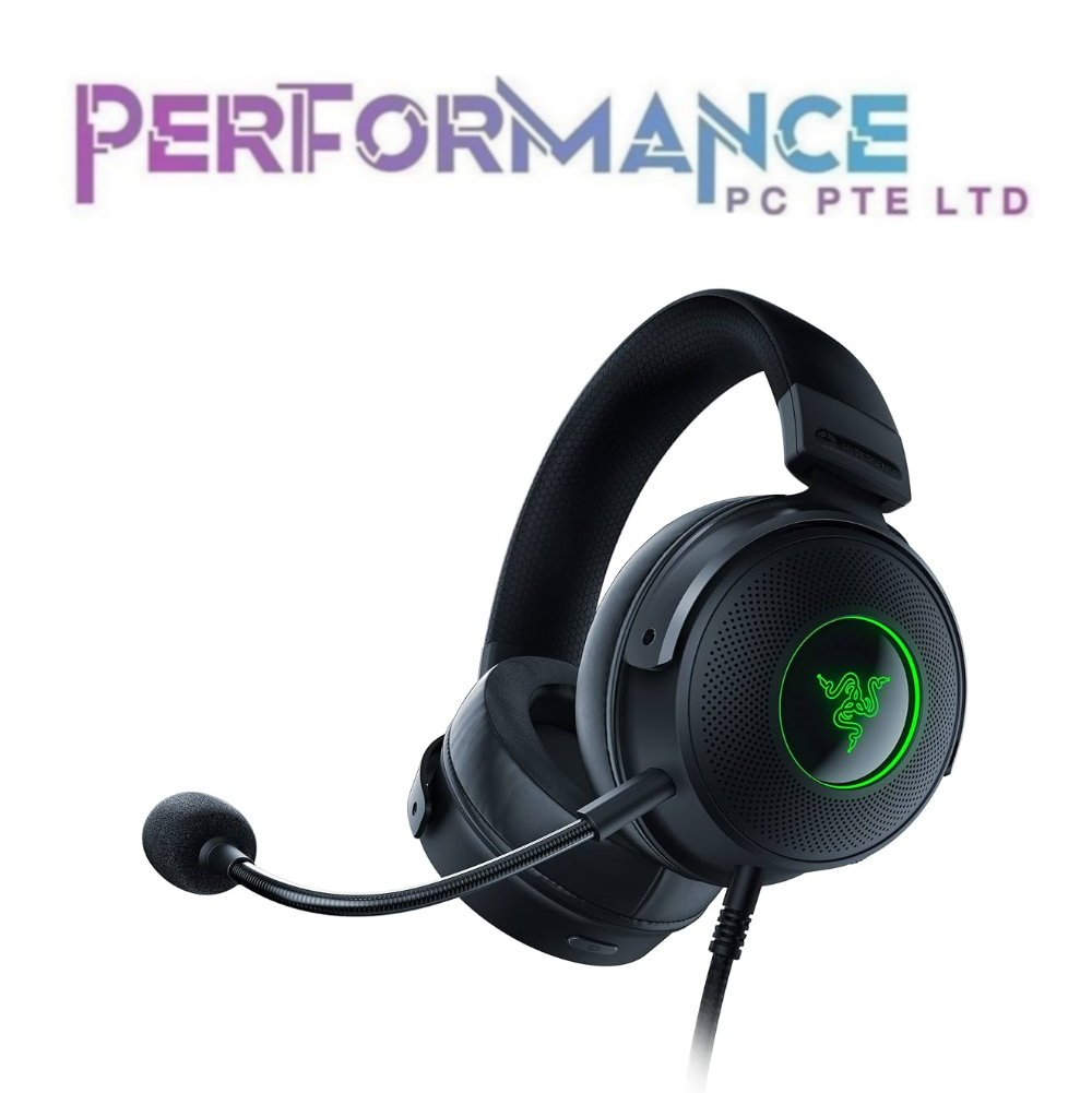 Razer Kraken V3 X - Wired USB Gaming Headset - FRML Packaging (2 YEARS WARRANTY BY BAN LEONG TECHNOLOGY PTE LTD)