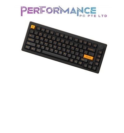 AKKO Keyboard - MOD007 PC Orange on Black + Akko Piano (1 YEAR WARRANTY APPLIED)