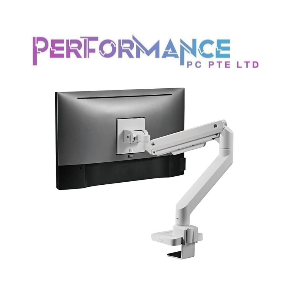 SILVERSTONE ARM14 MONITOR ARM BLACK/WHITE (1 YEARS WARRANTY BY AVERTEK ENTERPRISES PTE LTD)