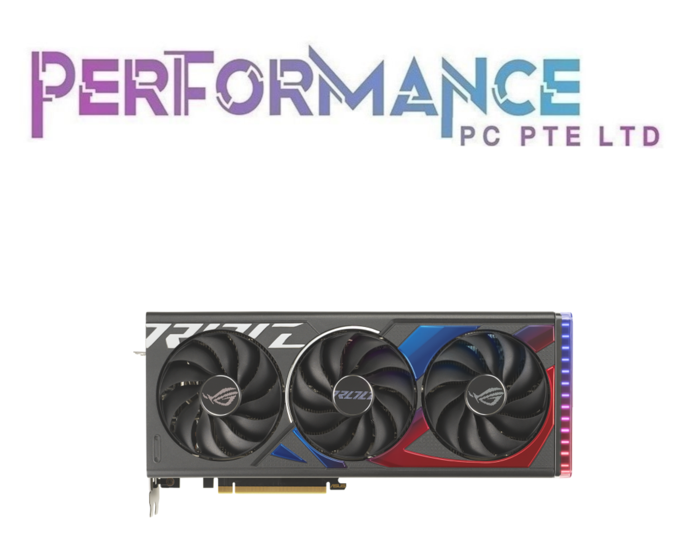 ASUS ROG Strix GeForce RTX 4060 RTX4060 OC Edition 8GB GDDR6 GRAPHIC CARD (3 YEARS WARRANTY PTE LTD)