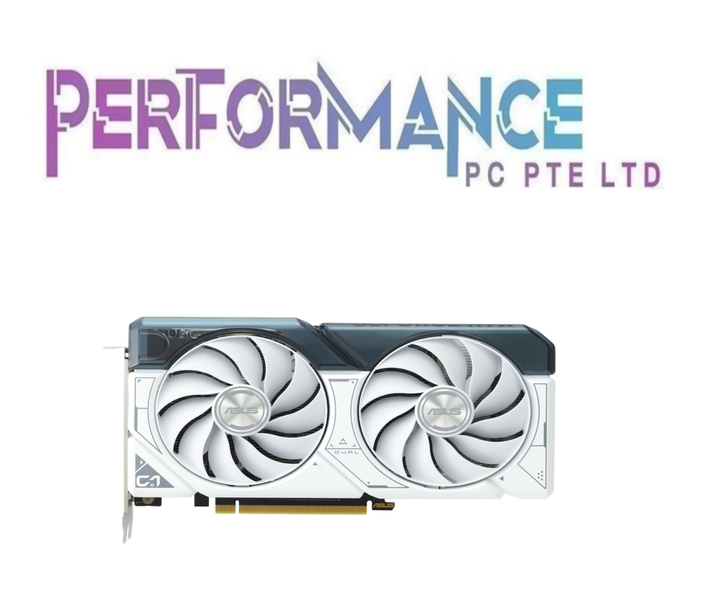 ASUS Dual GeForce RTX4060 RTX 4060 White OC Edition 8GB GDDR6 GRAPHICS CARD (3 YEARS WARRANTY BY AVERTEK ENTERPRISES PTE LTD)