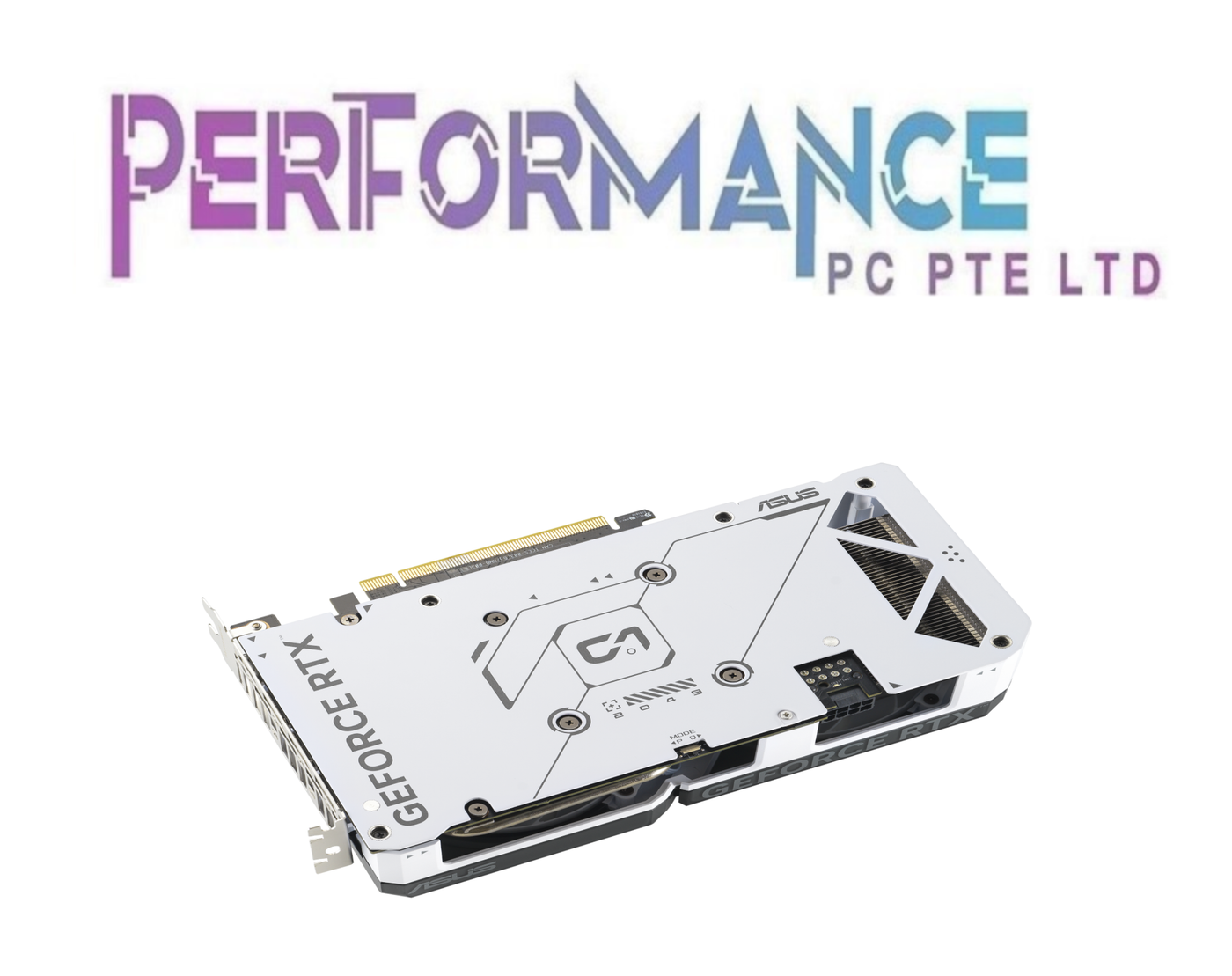 ASUS Dual GeForce RTX4060 RTX 4060 White OC Edition 8GB GDDR6 GRAPHICS CARD (3 YEARS WARRANTY BY AVERTEK ENTERPRISES PTE LTD)