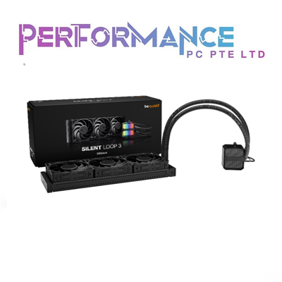 BE QUIET! SILENT LOOP 3 360MM AIO COOLER W Silent Wings 4 120mm (3 YEARS WARRANTY BY TECH DYNAMIC PTE LTD)