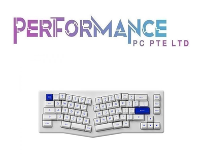 AKKO Keyboard - ACR PRO Alice Spray Painted Acrylic White pre-assembled Bundle Akko silver