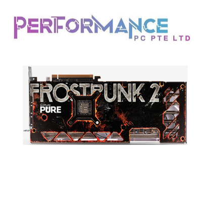 Sapphire PURE RX 7700 XT RX7700 XT RX 7700XT FROSTPUNK 2 EDITION 12GB GDDR6 DUAL HDMI / DUAL DP (2 YEARS WARRANTY BY CONVERGENT SYSTEM PTE LTD)