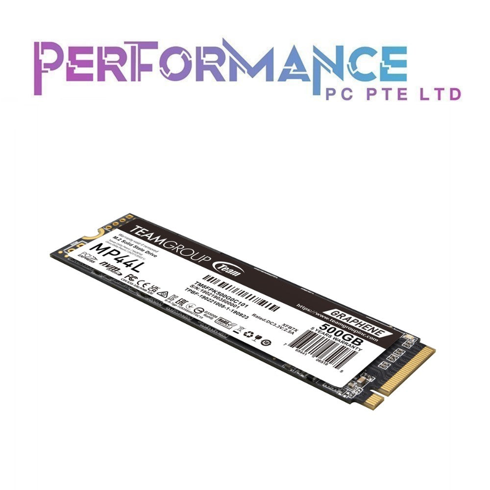 TEAMGROUP MP44L M.2 PCIe SSD 500GB /1TB  (5 YEARS WARRANTY BY AVERTEK ENTERPRISES PTE LTD)