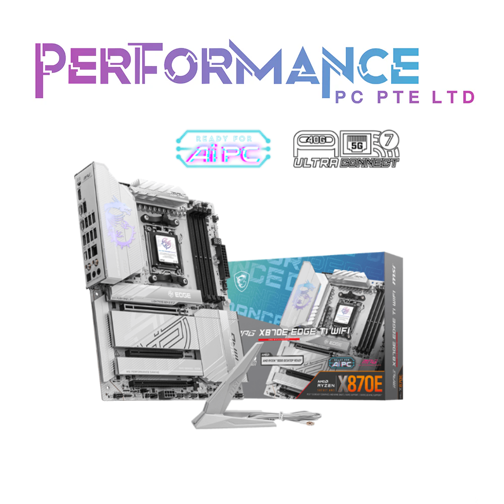 MPG X870E X 870E EDGE TI WIFI Motherboard (3 YEARS WARRANTY BY CORBELL TECHNOLOGY PTE LTD)