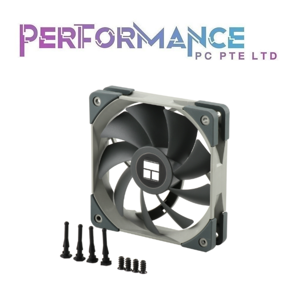 THERMALRIGHT TL-C12 Grey / Black / White Single Piece Pack Cooling Fan ( 6 YEARS WARRANTY BY THERMALRIGHT )THERMALRIGHT TL-C12 Grey / Black / White Single Piece Pack Cooling Fan ( 6 YEARS WARRANTY BY THERMALRIGHT )