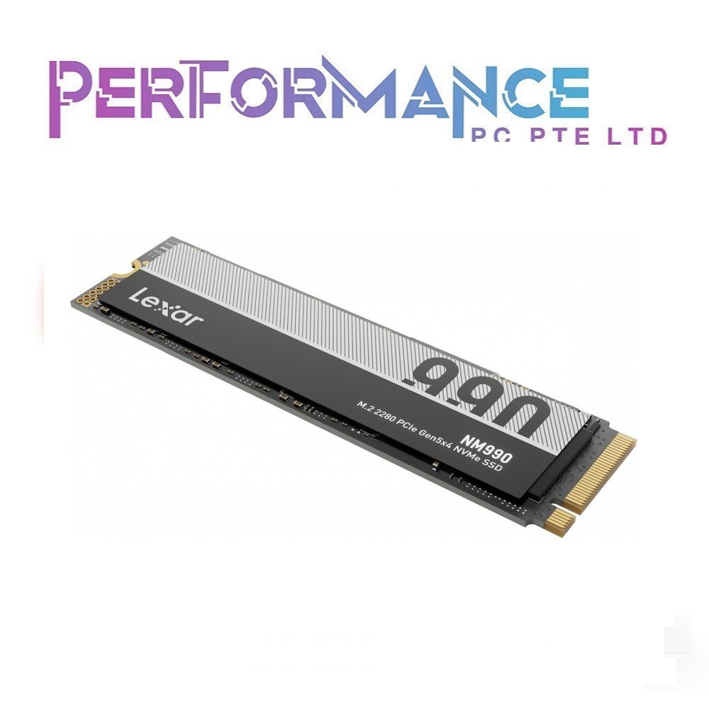 LEXAR NM990 M.2 2280 PCIE 5.0 NVME SSD 1TB/2TB/4TB (LIMITED LIFETIME WARRANTY BY TECH DYNAMIC PTE LTD)