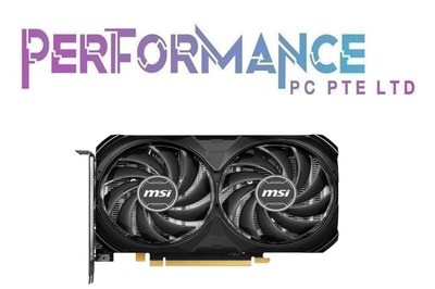 MSI GeForce RTX 4060 Ti RTX4060 Ti RTX 4060Ti VENTUS 2X BLACK 16G OC GRAPHIC CARD (3 YEARS WARRANTY BY CORBELL TECHNOLOGY PTE LTD)