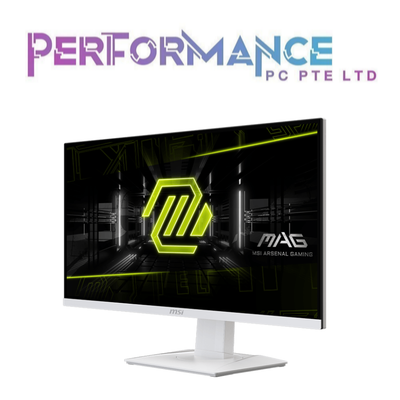 MSI MAG 274QRFW * 27"/WQHD/Flatscreen/Rapid IPS/180Hz * 1ms(MPRT)/1ms(GtG)/AdaptiveSync/HDR400 - White (3 YEARS WARRANTY BY CORBELL TECHNOLOGY PTE LTD)